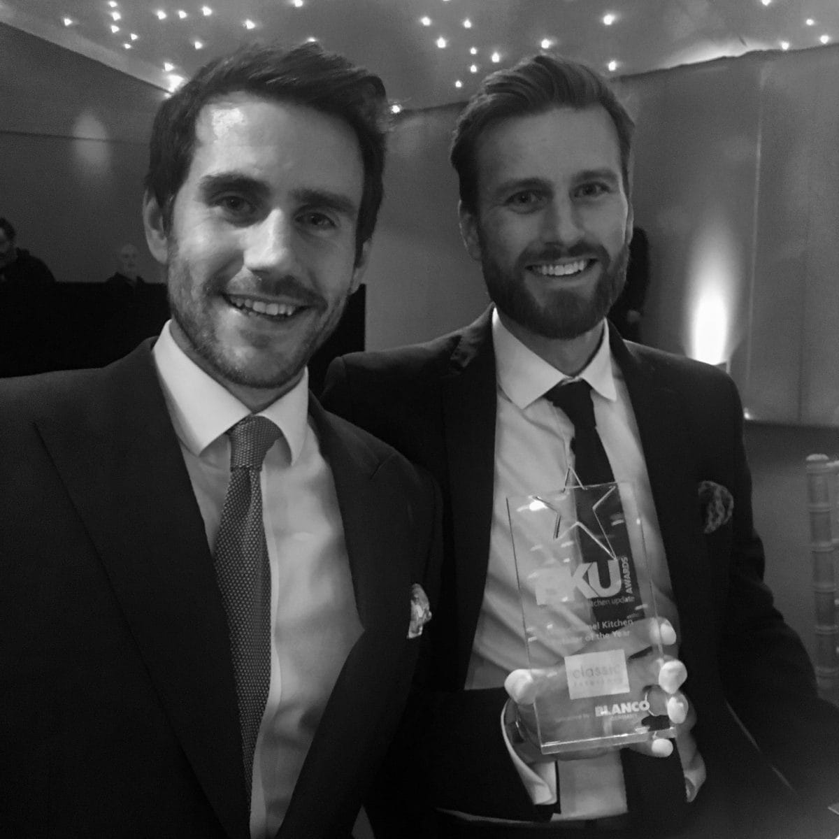 Max and Gareth at the BKU Awards 2019