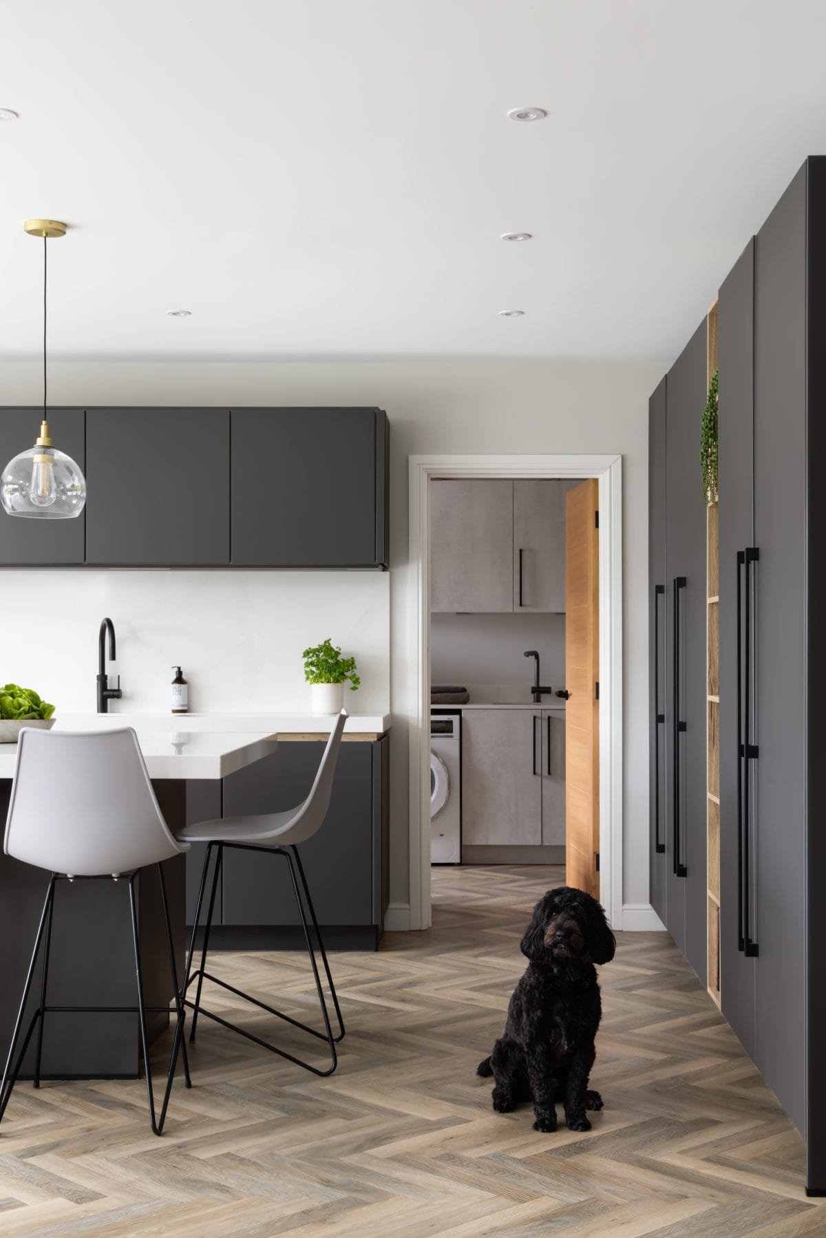 Open Plan Contemporary Family Kitchen - Classic Interiors